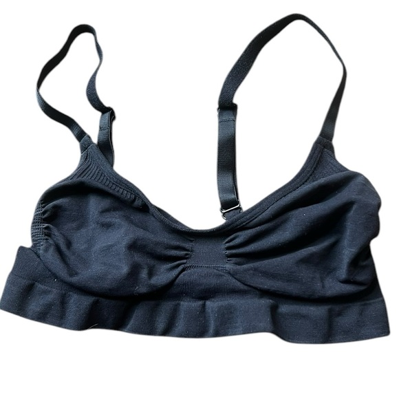 SKIMS Seamless Bralette, Size SMALL, ONYX - Picture 1 of 9
